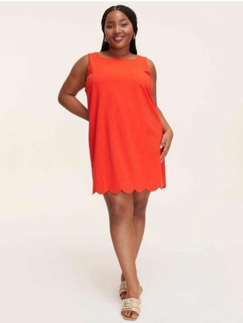 Kate Spade x Target Scalloped Sleeveless Shift Dress